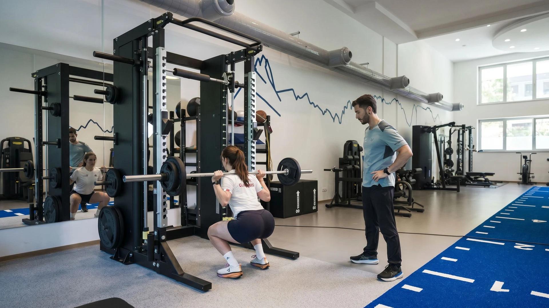 Treatment at the Dolomiti Athletic Center