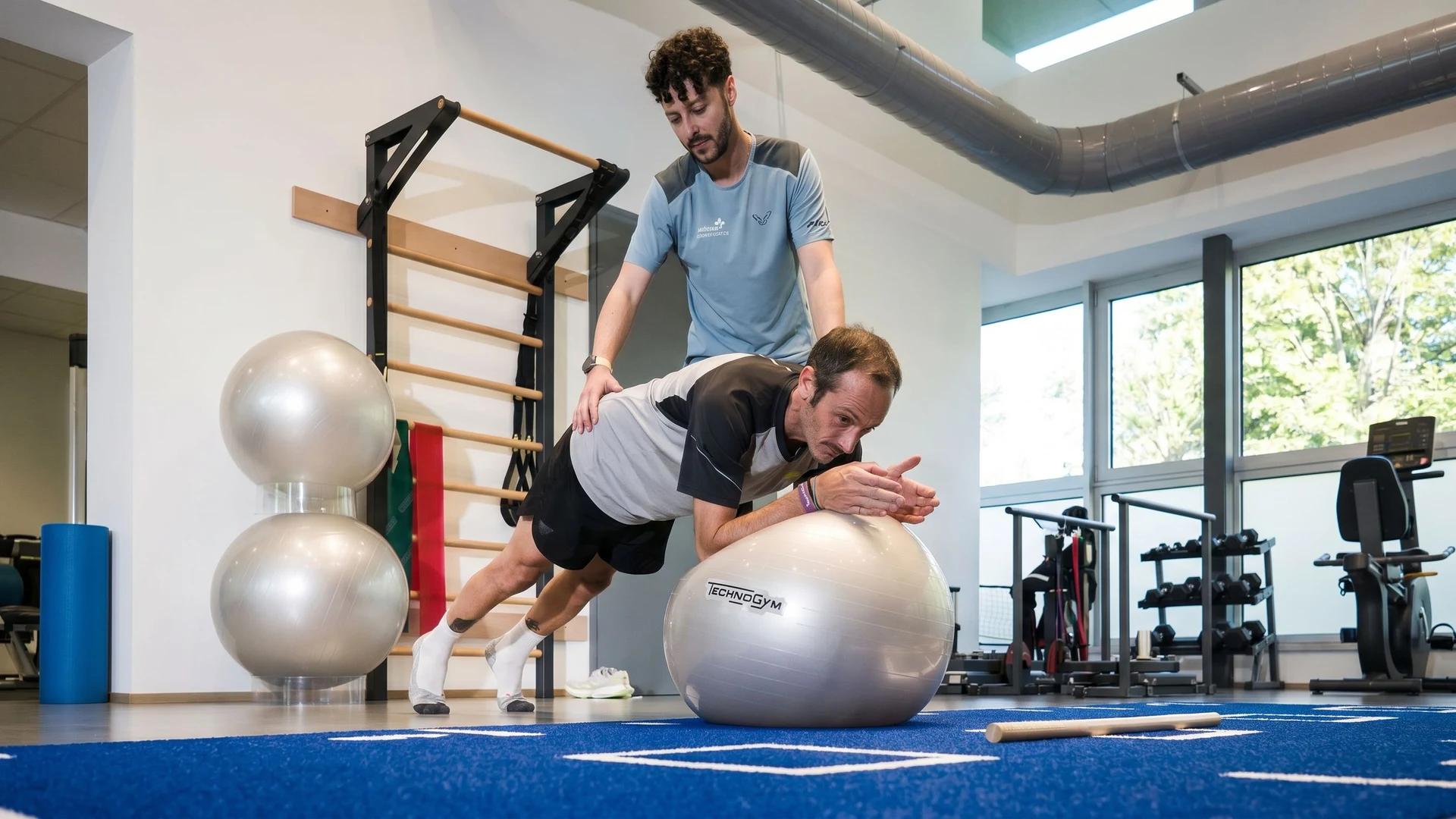 Treatment at the Dolomiti Athletic Center